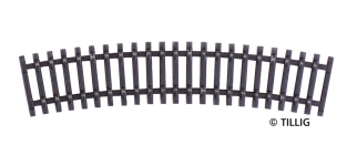 TILLIG 83003 - TT Schwellenband gebogen 285 mm/15°